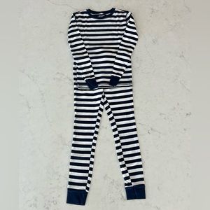 Boys’, Old Navy, Navy & White Striped Long Sleeve Pajama Set
